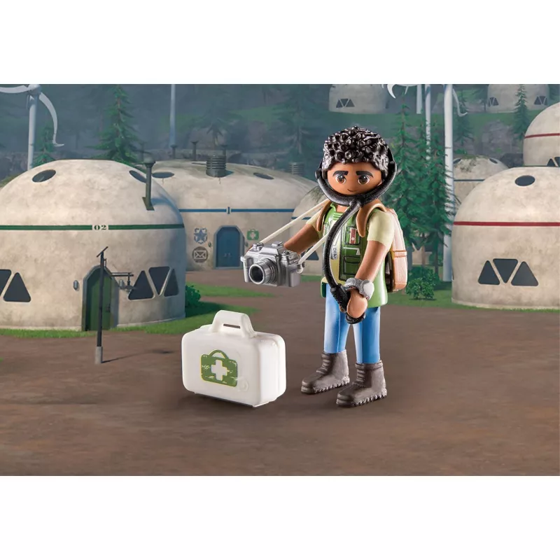 Playmobil 71082 Dragons: The Nine Realms - Plowhorn & D'Angelo kristallikiven räjäytystoiminnolla