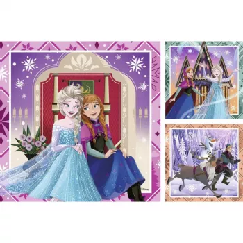 Ravensburger Disney Frozen 2 lasten palapelisarja - 3x49 palaa