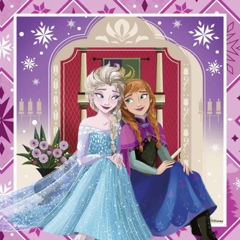 Ravensburger Disney Frozen 2 lasten palapelisarja - 3x49 palaa