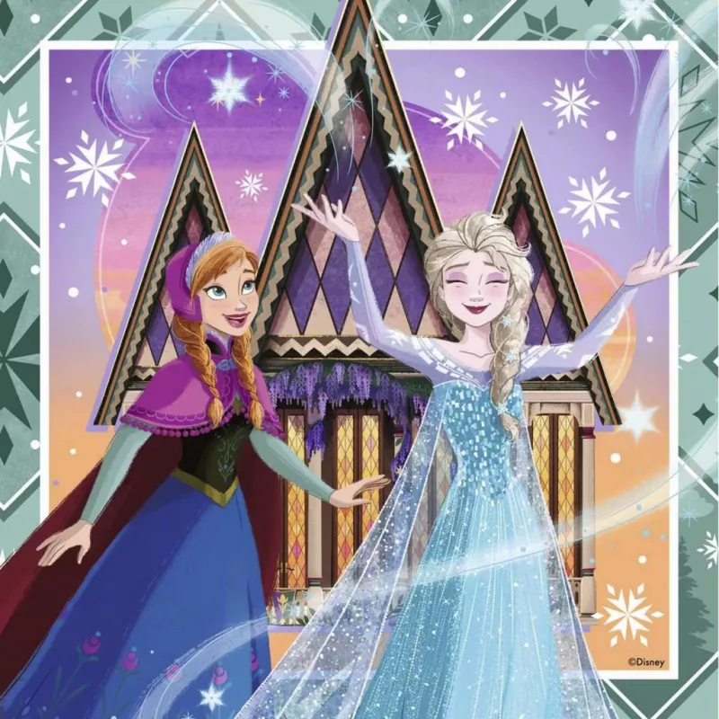Ravensburger Disney Frozen 2 lasten palapelisarja - 3x49 palaa