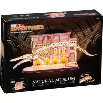 Revell Tiny Adventures Natural Museum sinivalas snap-mallirakennussarja