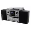 Soundmaster MCD5600SW stereo-musiikkikeskus DAB+ radiolla, CD-soittimella, levysoittimella, kaksoiskasettidekillä, Bluetoothilla, USB-tallennuksella - musta
