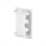 OBO BETTERMANN GKE päätykappale 70x110mm PVC puhtaanvalkoinen RAL9010