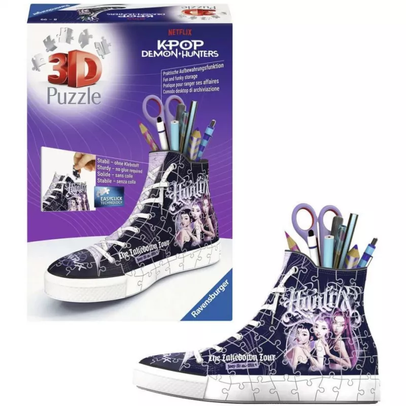 Ravensburger 3D-palapeli lenkkitossu K-Pop Demon Hunters