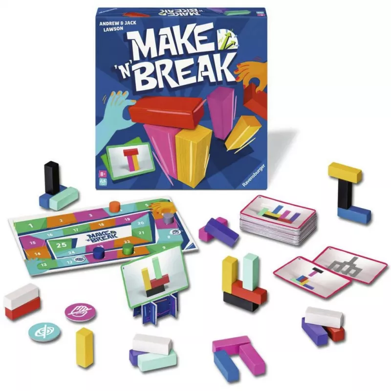 Ravensburger Make 'n' Break Family rakennuspeli