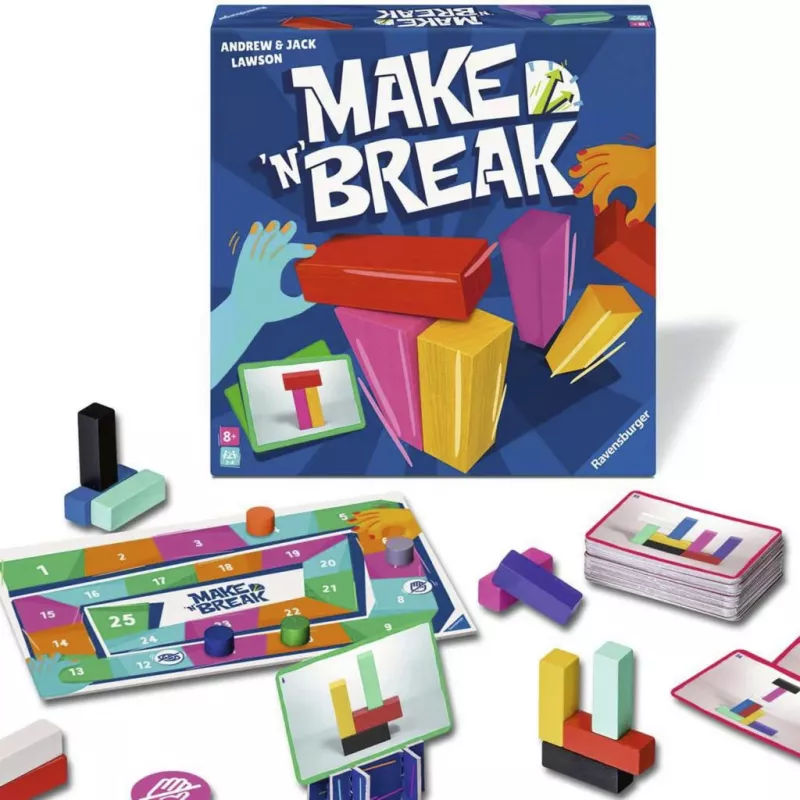 Ravensburger Make 'n' Break Family rakennuspeli