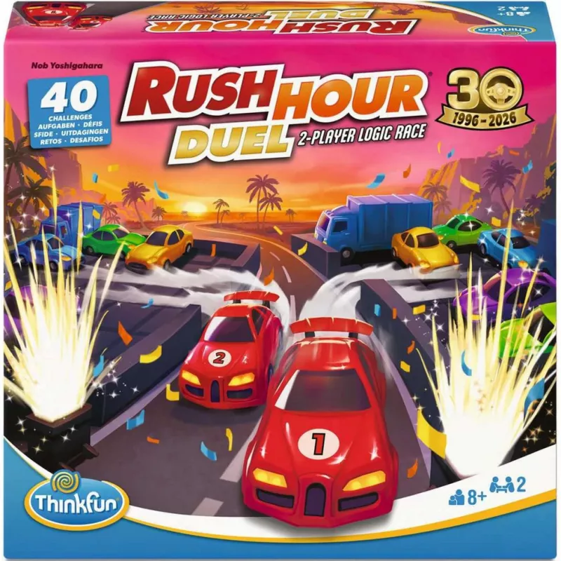Ravensburger Rush Hour Duel – logiikkapeli 2 pelaajalle: liikenneruuhka-arvoitus