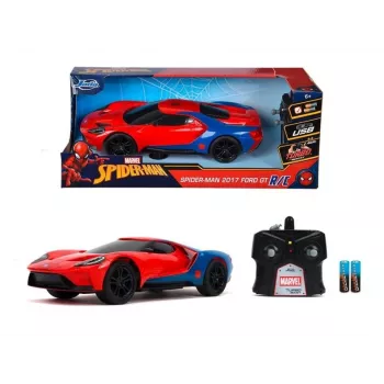 SIMBA TOY RC-auto SPIDER MAN FORD GT 1:16 mittakaava 2,4 GHz kauko-ohjattava auto