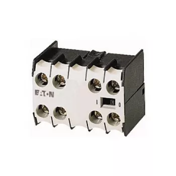 Eaton 22DILE apukytkentälohko 2NO+2NC ruuviliitännät etukiinnitys DIL E kontaktoreille