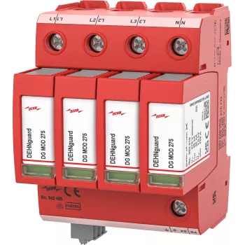 DEHN 943405 DG MD TNS 275 FM Type 2 ylijännitesuoja 3+1 napainen 40kA