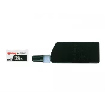 rOtring Isograph musta pigmentti muste 23 ml teknisiin piirtimiin