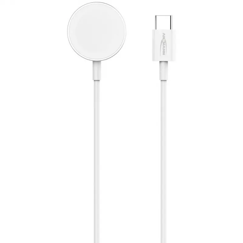 ANSMANN USB-C-latauskaapeli Apple Watch 100cm