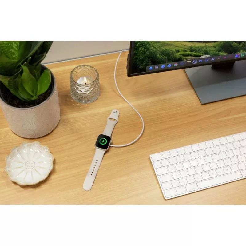 ANSMANN USB-C-latauskaapeli Apple Watch 100cm