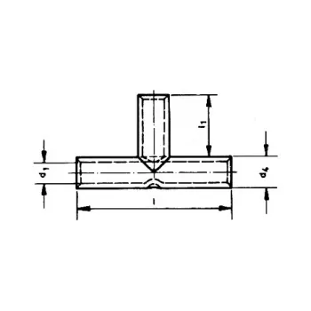 Klauke TV10 T-liitin 10 mm² johtimelle