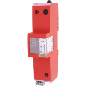 DEHNvenCI DVCI1 255 FM tyyppi 1+2 ylijännitesuoja, 1-napainen, 255 V AC, 12,5 kA (10/350 µs), DIN-kisko