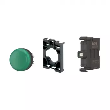 Eaton M22-L-G-LED-BVP vihreä LED-valo, 22,5 mm, 12-30 V AC/DC, IP66/IP67/IP69K