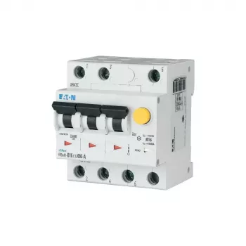 EATON FRBMM-B20/3/003-A 20A 30mA 3-napainen RCBO tyyppi A laukaisukäyrä B