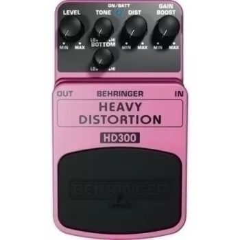 Behringer HD300 efektipedaali, musta