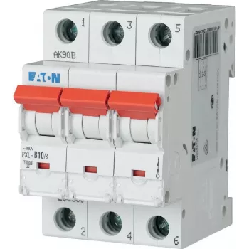 EATON PXL-B10/3 johdonsuojakatkaisija 10 A 3-napainen B-käyrä