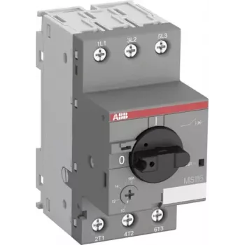 ABB MS116-0.25 moottorinsuojakatkaisija, 0,16-0,25 A, 3-napainen, luokka 10