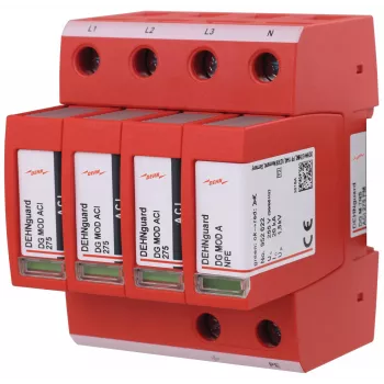 DEHNguard DG M TNS ACI 275 FM tyyppi 2 ylijännitesuoja 4-napainen 275V
