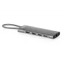 DIGITUS DA-70922 USB-C-telakointiasema, 9-porttinen, 2x HDMI, USB, RJ45