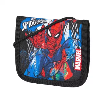 McNeill Marvel Spider-Man rintalaukku henkilökorttitaskulla, punainen/sininen