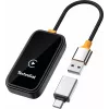 TechniSat Technicast 100 langaton CarPlay- ja Android Auto -adapteri – musta, USB-C, Plug & Play
