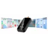 TechniSat Technicast 100 langaton CarPlay- ja Android Auto -adapteri – musta, USB-C, Plug & Play