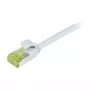 SYNERGY21 S217902 CAT6A S/FTP Slim -verkkokaapeli, RJ45, 0,5 m, harmaa, LSZH, 500 MHz, 10G