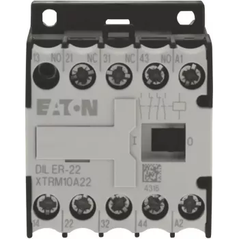 Eaton DILER-22 apukontaktori, 4-napainen, 2NO+2NC, 230V 50Hz / 240V 60Hz käämi