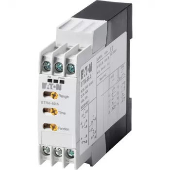 EATON ETR4-69-A monitoimiaikarele, 1 vaihtokosketin, 24-240 V AC/DC, 0,05 s - 100 h, DIN-kisko