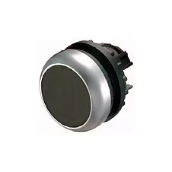 Eaton M22-D-S litteä painonappi, musta, hetkellinen, 22,5mm, IP66/IP67/IP69K
