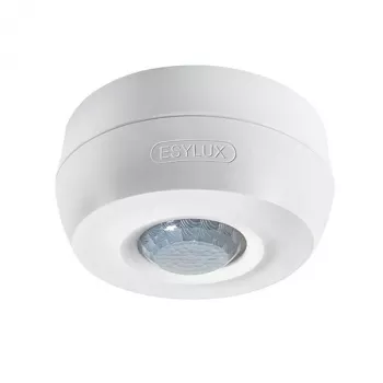 ESYLUX ESY MD 360/8 BASIC IP54 kattoliiketunnistin, 360° PIR, 8m kantama, valkoinen