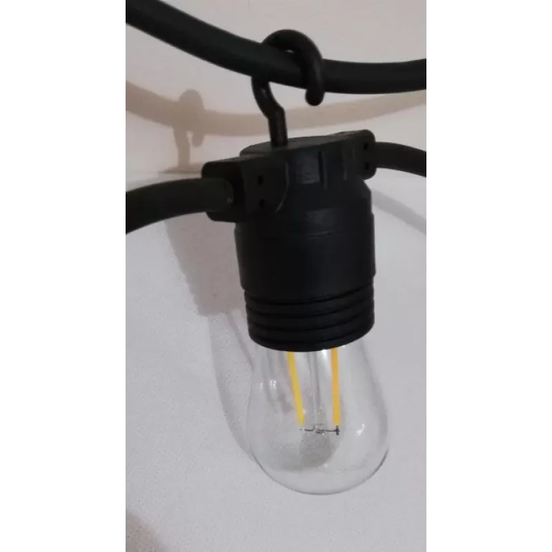 SYNERGY21 S21-LED-001138 LED-retrofitlamppu S14 E27 lämmin valkoinen 1,5W valosarjoihin