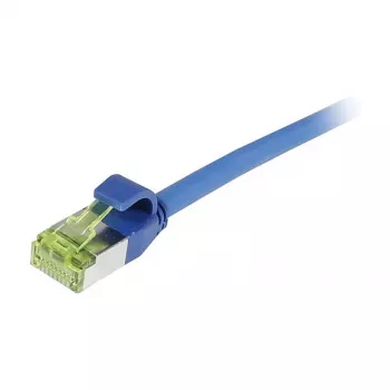 Synergy21 CAT6A S/FTP -verkkokaapeli, RJ45, 500MHz, 2m, sininen, Slimline, LSZH, AWG28