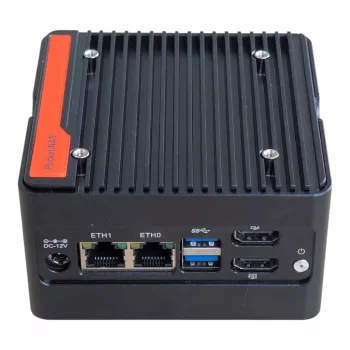 ALLNET NAS-N355 minitietokone Intel Core 3 N355 16GB DDR5 256GB SSD 2x2.5GbE NAS