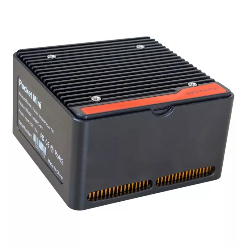 ALLNET NAS-N355 minitietokone Intel Core 3 N355 16GB DDR5 256GB SSD 2x2.5GbE NAS