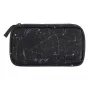 COOCAZOO Urban Metro penaali, polyesteri, harmaa/musta/valkoinen, 22 x 10 x 6 cm, vedenpitävä, repeytymätön, PVC-vapaa, PFC-vapaa