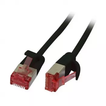 Synergy21 CAT6 U/FTP Slimline Ethernet-verkkokaapeli RJ45, 3m, musta