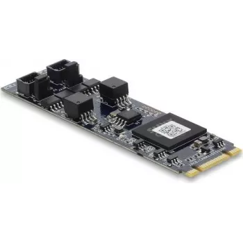 DELOCK CAN 2.0 / CAN FD -liitäntäkortti PCIe M.2 Key B+M 2 x D-Sub 9 Pin, jopa 8 Mbps eristyksellä ja ylijännitesuojalla