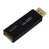 LogiLink CV0112 DisplayPort EDID -testeri, musta