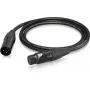 Behringer PMC-150 XLR-kaapeli, naaras-uros, mikrofonikaapeli 1,5 m, musta