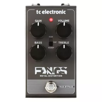 TC Electronic Fangs metallidistortion-pedaali sähkökitaralle