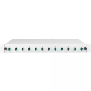 EFB Elektronik kuitujatkosrasia LC 50/125µ OM3 ulosvedettävä 24 pigtailia 12 liitintä
