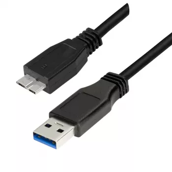 LogiLink USB 2.0 Micro-B kaapeli, 2 m, musta