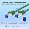 LogiLink Cat.6A S/FTP LSZH -verkkokaapeli, 15m, vihreä, EconLine