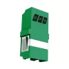 EFB Keystone-moduuli LC/APC Duplex OS2 vihreä - yksimuotokuituadapteri
