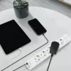 LogiLink LPS280U pistorasialista, 5 AC-pistorasiaa, 2 USB-liitäntää (USB-A & USB-C), 17W, valkoinen