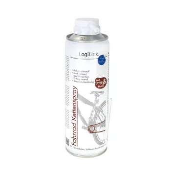 LogiLink RP0024 ketjuvoitelusuihke polkupyörille PTFE:llä ja MoS2:lla, 300 ml